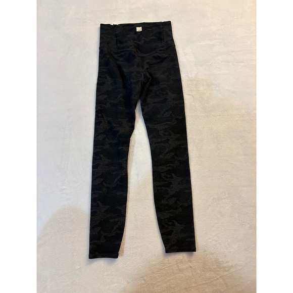 Vuori Pants - Vuori Womens High Rise Camo Leggings Charcoal Grey Activewear